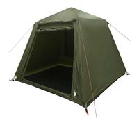 Fishing Tent 4-Person Lightweight Camping Tent Camouflage Quick Release vidaXL