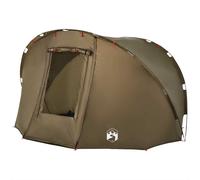 vidaXL Fishing Tent 5-Person Olive Green Waterproof