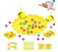 Fishing Toy Magnetic - Educational Interactive Playset for Kids | Develops Hand with Eye Coordination, Bee Bean Picking Game, Problem Solving Skills for Preschoolers Boys Girls at Home School Travel