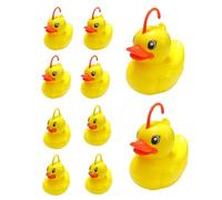 Fishing Toys, Duck Catching Set, Water Game Kit, Interactive Rod Play, Floating Pond Animals, 10 Pieces, Outdoor Bath Pool Lake Beach Backyard Use