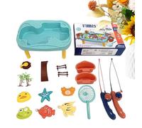 Fishing Toys For Kids - Magnetic Educational Duck Toys With 2 Rods | Fish Catching Game,for Preschool Kindergarten Homeschooling -Learning Travel Home Pool Yard Patio Garden