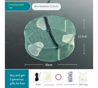 Fishing Trap with Three or Six Funnel Entry Points for Easy Catch, Made with Collapsible Reinforced Nylon Mesh, Multiple Size Options from 30cm to 46cm (A)