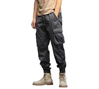 Fishing Trousers For Men Mens Work Trousers - Work Pants With Multiple Tools Holder Pockets, Cargo Style Workwear For Construction And Gardening Excel Work Trousers - 36” Waist - Grey - Cargo Trousers
