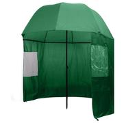 Fishing Umbrella Brolly Shelter Tent Angler Waterproof Side Top Protection