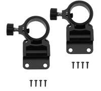 Fishing Umbrella Holder,2PCS Umbrella Base Parasol Wall Mounted Balcony Clamp Aluminum Boat Rod Holder Wall Mounted Fishing Umbrella Bracket for Outdoor Balcony Fishing Box Parasol