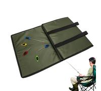 Fishing Unhooking Mats- 80x35cm Foldable Landing Pad, Compact Carp Mat, Lightweight Outdoor Gear | Portable Fish Protection Mat For Anglers Fathers Friends Lake River Bank Camping Fishing Trips
