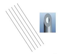 Fishing Upper Bait Tool 5pcs Hollow Needle Design for Stable Earthworm Placement on Hooks in Both Still Water and Flowing Currents