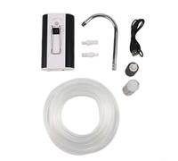 Fishing Water Dispenser with Smart Sensor and Waterproof Waterproof Pump Featuring Oxygen Infusion for Live Well Water Management (White)