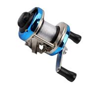 Fishing Wheel Angling Reel 3.0: 1 Gear Ratio Light Weight Powerful Line Wrapped Line Cup for Boats Angling Metal