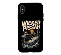 Fishing Wicked Pissah Striper Tuna Vintage Angler Gift Case for iPhone X/XS