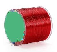 Fishing Wire Nylon Fishing Line Super Stronger 500m Max Drag 7-38LB For Salt/fresh Water(Red,4.0-0.32mm-23LB)