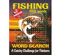 Fishing Word Search Book for Adults - Large Print Edition: Word Searches with Easy to Read Print about Fishing Trips, Camping Fun, Outdoor Adventures ... Gift for vacations, holidays and free times