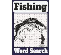 Fishing Word Search: Funny Word Puzzle Book, Fishing themed brain exercise puzzles