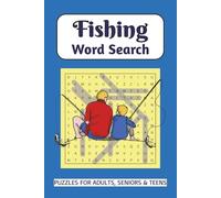 Fishing Word Search Puzzle Book: Word Find with Easy to Read Print | Fun and Relaxing Activity Book for Fishing Lovers | Great for All Ages, Travel, Cabin, or Rainy Days at the Lake