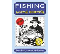 Fishing Word Search Puzzle Book: Word Searches with Easy to Read about Fishing, Sea Creatures, Oceans and More |6x9 inches, 110 pages| 50 + Puzzles …Gift for Vacations, Holidays and Free Times