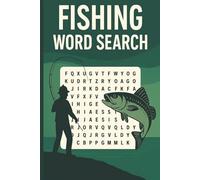 Fishing Word Search Puzzle Book: Word Searches with Easy to Read about Fishing, Sea Fishing, Junior Anglers, and More | 6x9 inches, 110 pages | 50+ ... Gift for Vacations, Holidays and Free Times