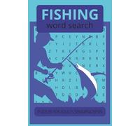 Fishing Word Search Puzzle Book: Word Searches with Easy to Read Print | 6x9 inches, 110 pages | 50+ Puzzles ... for Vacations, Holidays, Education and Fun