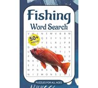 Fishing Word Search Puzzle Book: Word Searches with Easy to Read Print about Classroom, School, College, Learning and More | 6x9 inches, 110 pages | ... Gift for Vacations, Holidays and Free Times.