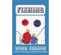 Fishing Word Search Puzzle Book: Word Searches with Easy to Read Print about Fishing, Angling, Casting and More | 6x9 inches, 110 pages | 50+ Puzzles ... Gift for Vacations, Holiday and Free Times