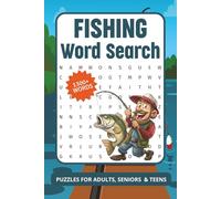 Fishing Word Search Puzzle Book: Word Searches with Easy to Read Print about Fishing, Camping, Oceans and More | 6x9 inches, 110 pages | 80+ Puzzles ... (The Ultimate Word Search Collection)