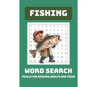 Fishing Word Search Puzzle Book: Word Searches with Easy to Read Print about Fishing, Fishes, Oceans, and More I6x9 inches with 110 pages I 50+ Puzzels... Gift for Vacations, Holidays and Free Time