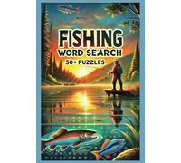 Fishing Word Search Puzzle Book: Word Searches with Easy to Read Print about Fishing, Marine Life, Marine Biology and More| 6x9 inches, 110 pages| 50+ ... for Vacations, Holidays and Free Times