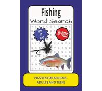 Fishing Word Search: Word Search with Easy to Read Print about fishing, Puzzle Book, Fishing Activity, Equipment and More : 6x9 inches: ... (Sports and Activities Word Search Book)