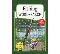 Fishing wordsearch: Wordsearch Puzzles with Easy to Read Print about Fishing, and more, 6x9 inches, 120 pages | 50+ Puzzles… Gift for Vacations, Holidays and Relaxation (Hobby & Interest Puzzles)