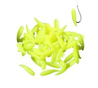 Fishing Worm - Soft Bait Simulation Bread Worm,Realistic Fishing Lures For, Snakehead, Carp, Trout, Bluegill, Saltwater