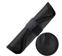 Fishing Wrap Wrap - Lure Hook Covers | BAIT HOOK COVER BAIT COVER WITH SECURITY HOOK POSITION | Oxford Fabric Guard Shield Protector, Black, Se référer au descriptif, Refer to description