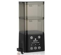 fishkeeper Automatic Fish Feeder for Aquarium - 520ML Large Capacity Adjustable Fish Feeder Automatic Dispenser with Timer for Vacation, Weekend or Daily Use, Three Fixed Methods