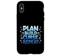 Fishkeeping Plan Build Curse Repeat Aquascaping Case for iPhone X/XS