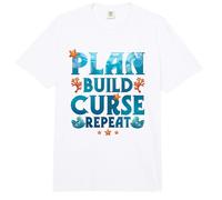 Fishkeeping Plan Build Curse Repeat Aquascaping Comfort Colors Adult Heavyweight T-Shirt