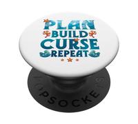 Fishkeeping Plan Build Curse Repeat Aquascaping PopSockets Adhesive PopGrip
