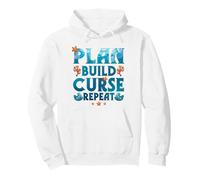 Fishkeeping Plan Build Curse Repeat Aquascaping Pullover Hoodie