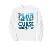 Fishkeeping Plan Build Curse Repeat Aquascaping Sweatshirt