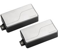 FISHMAN Fluence Modern Humbucker 3 Way Brushed Stainless Steel 6 String Active Pickup for Guitar Set Position PRF-M36-SR2