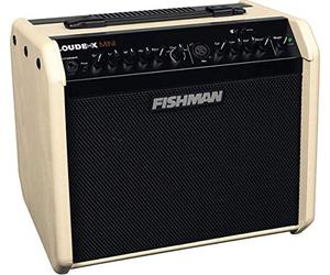 Fishman Loudbox Mini Bluetooth Cream Acoustic Guitar Amplifier with Cover