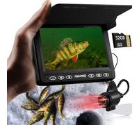 [FishPRO® 2026 Upgrade] The PRO in Underwater Fishing Camera -4.3'' Ice Fishing Camera Underwater(NO Need Learn), 1000TVL, Ice Fish Gift for Men, Ice Fish Finder for Boat Fish w/IR/USB-C/5,000mAh/66ft