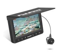 FishPRO Underwater Fishing Camera, Portable Fish Finder Camera HD 1000 TVL Infrared LED Waterproof Camera with 4.3 Inch LCD Monitor for Ice Lake Sea Boat Kayak Fishing