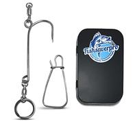 Fishsaverpro Fish Descending Device or Fish Descender for deep Water Release of Fish with Barotrauma Including red Snapper. Packed in Stylish Hero tin Packaging. Great Fishing Gift.