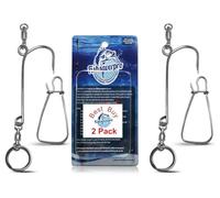 Fishsaverpro Fish Descending Return Device - 2 Pack- Compact & Reliable Release Device Built for Long Life. No Mechanical Release to Fail. Great for red Snapper. Unlike Venting Tools NOAA Preferred.