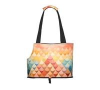 Fishscale Pattern Dog Purse Carrier,Pet Tote Bag, Bag for Small Dogs Cats Puppy