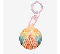 Fishscale Pattern Dog Tags for Pets,Round Acrylic Pet ID Tags,Perfect for Small to Large Dogs and Cats,Cute & Functional