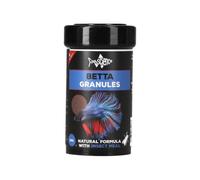 FishScience Betta Fish Food Granules 35g | 0.8mm Floating Pellets | 52% Protein Insect-Based Complete Diet | Betta Splendens & Siamese Fighting Fish | Enhances Colour & Vitality |