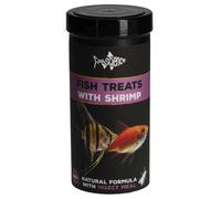 FishScience Fish Treats with Shrimp 300g (500ml) | Complete Tropical Fish Food | Aquarium | Bottom Feeder | Immune, Colour & Growth Support | Marine