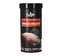 FishScience Large Carnivore Diet 285g | Sinking Pellet | Carnivore Fish Pellets | Insect Based Diet for Oscar’s, Rays, and Catfish | Tropical & Aquatic | Oscar Pellets