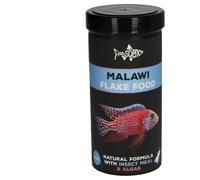 FishScience Malawi Flake Food | Fish Food for Malawi Cichlids and Other Algae Eating Fish (100g)