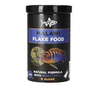 FishScience Malawi Flake Food | Fish Food for Malawi Cichlids and Other Algae Eating Fish (200g)