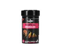 FishScience Tropical Granules 50g (100ml) | High Protein Natural Diet With Insect Meal, Spirulina, Krill & Vegetables - Slow Sinking, Enhances Color & Immunity